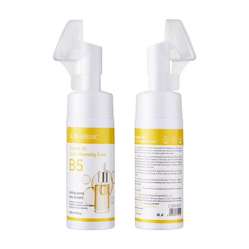 KORMESIC Whitening Vitamin B5 Makeup Remover Foaming Face Wash