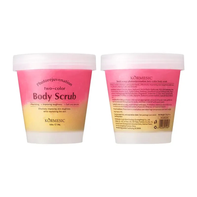 Kormesic Two-Color Body Scrub (250g)