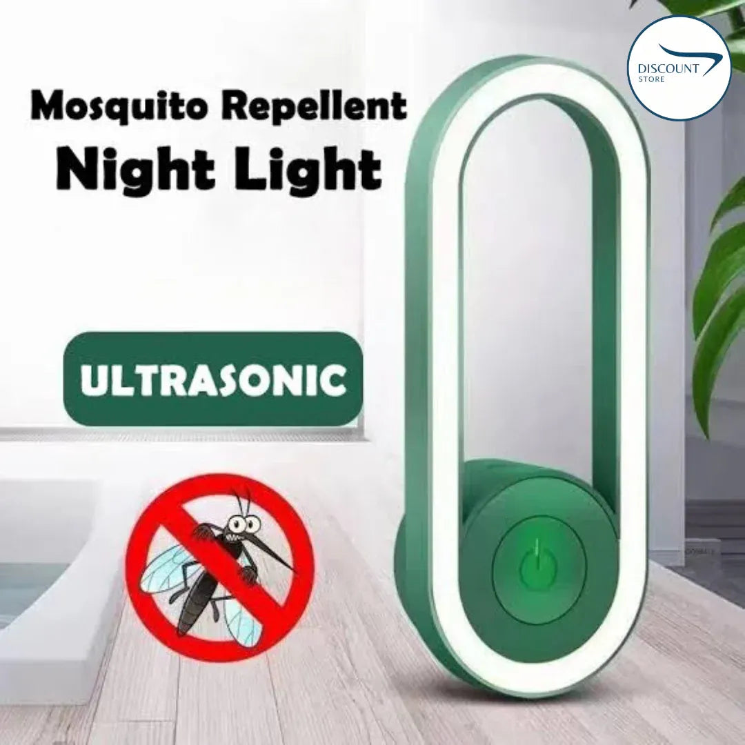 Ultrasonic mosquito repellent nightlight