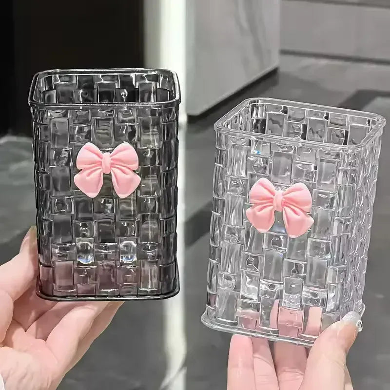 Multipurpose Transparent Organizer Box for Makeup Brushes - Each