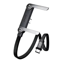 240w Fast Charging Cord With Built-in Phone Stand