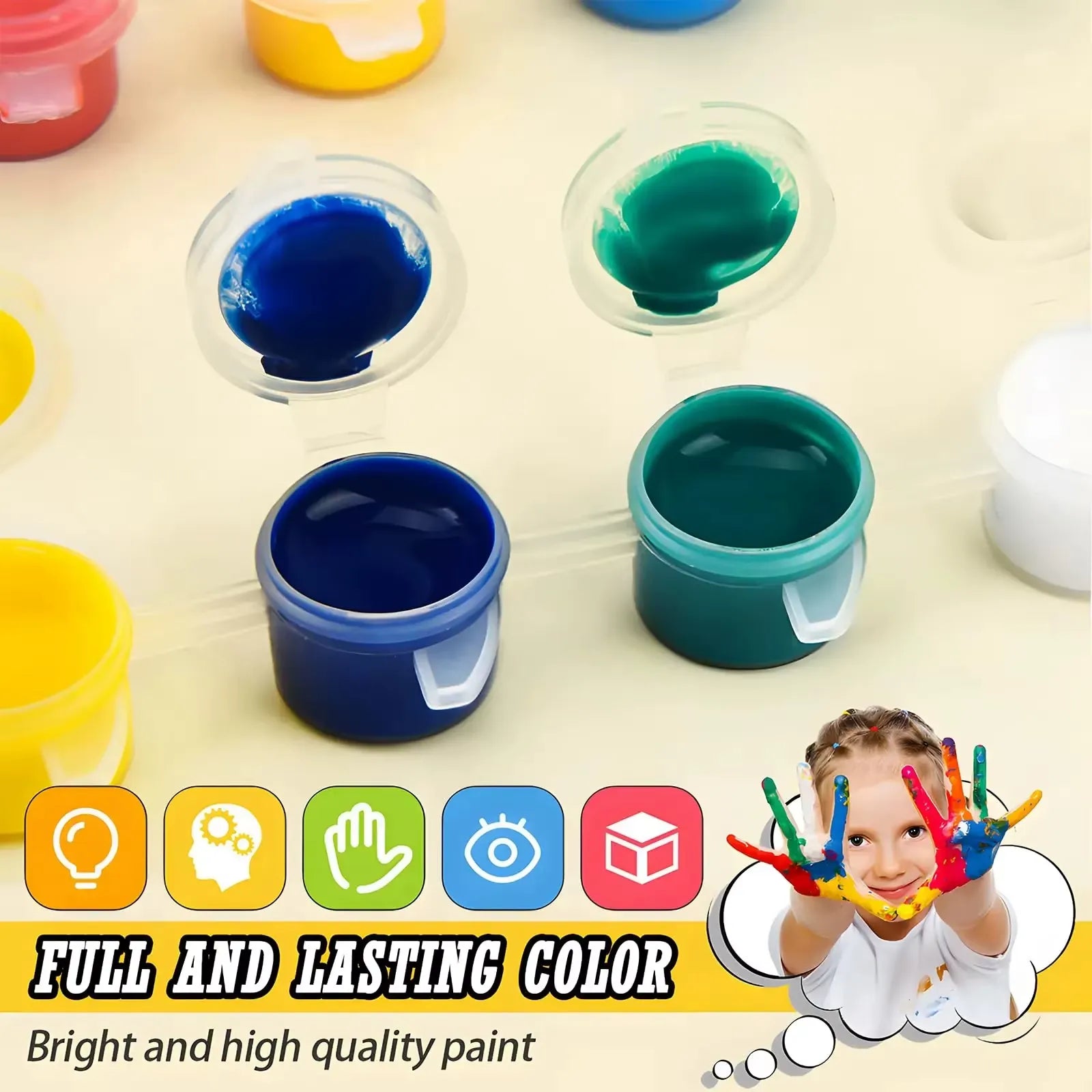 Gypsum Painting Kit, Plaster Painting Craft Kit Art Set