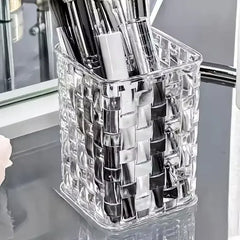 Multipurpose Transparent Organizer Box for Makeup Brushes - Each
