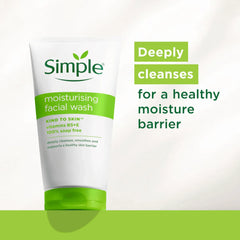 Simple Kind To Skin Moisturising Facial Wash - 150ml