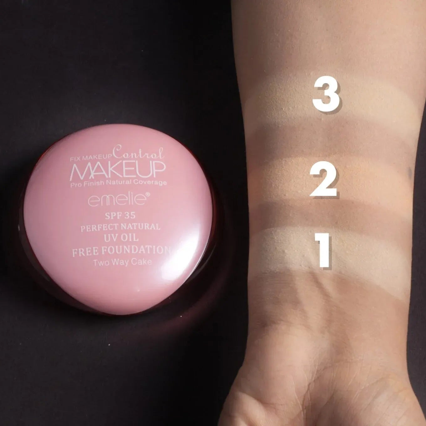 Emelie Face Powder Two Way Cake