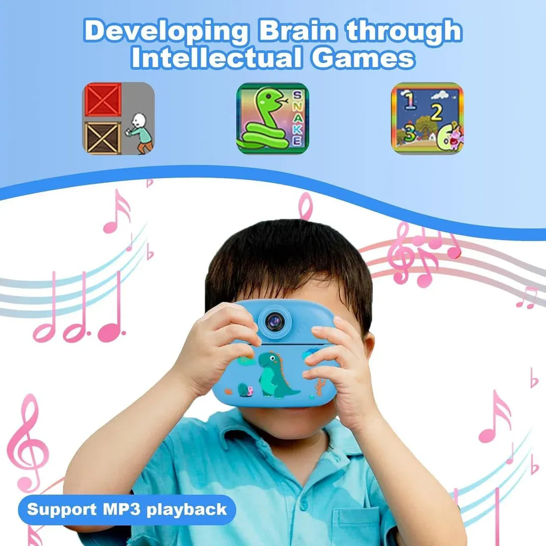 Instant Print Digital Camera for Kids
