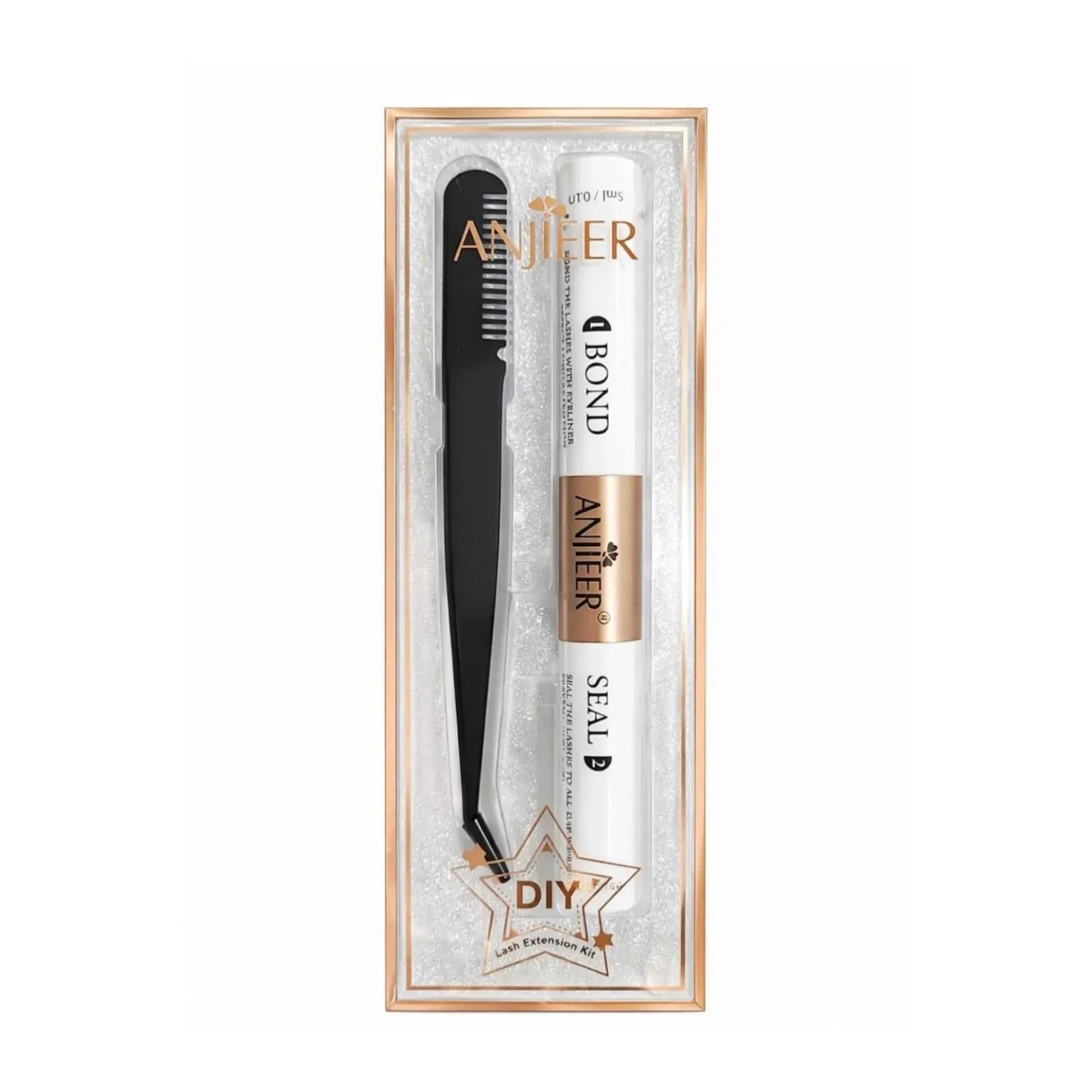 Anjieer DIY-Eyelashes Extension Glue And Applicator