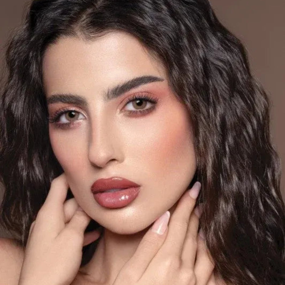 Dahab Gold Collection Cat Eye Contact Lenses