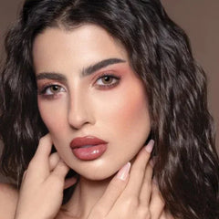 Dahab Gold Collection Cat Eye Contact Lenses