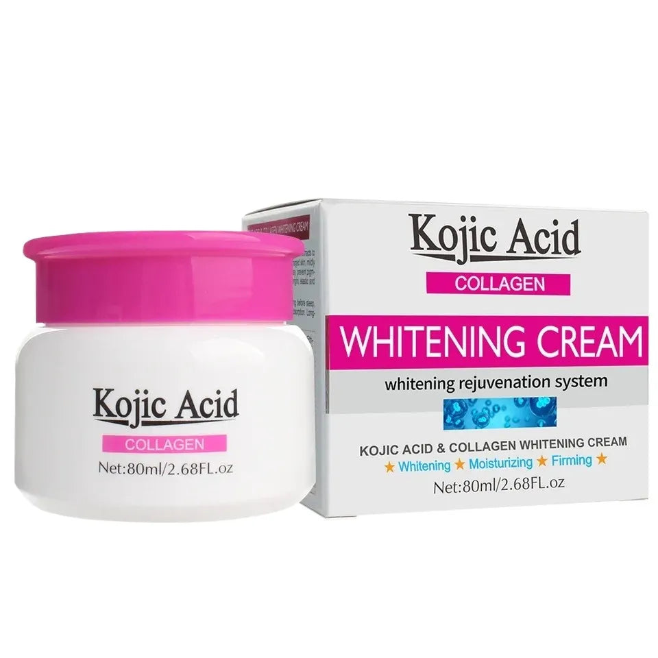 Kojic Acid Collagen Whitening Cream Bleaching Face 80ml