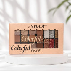 ANYLADY Colorful Eyes Sparkling Eyeshadow Palette