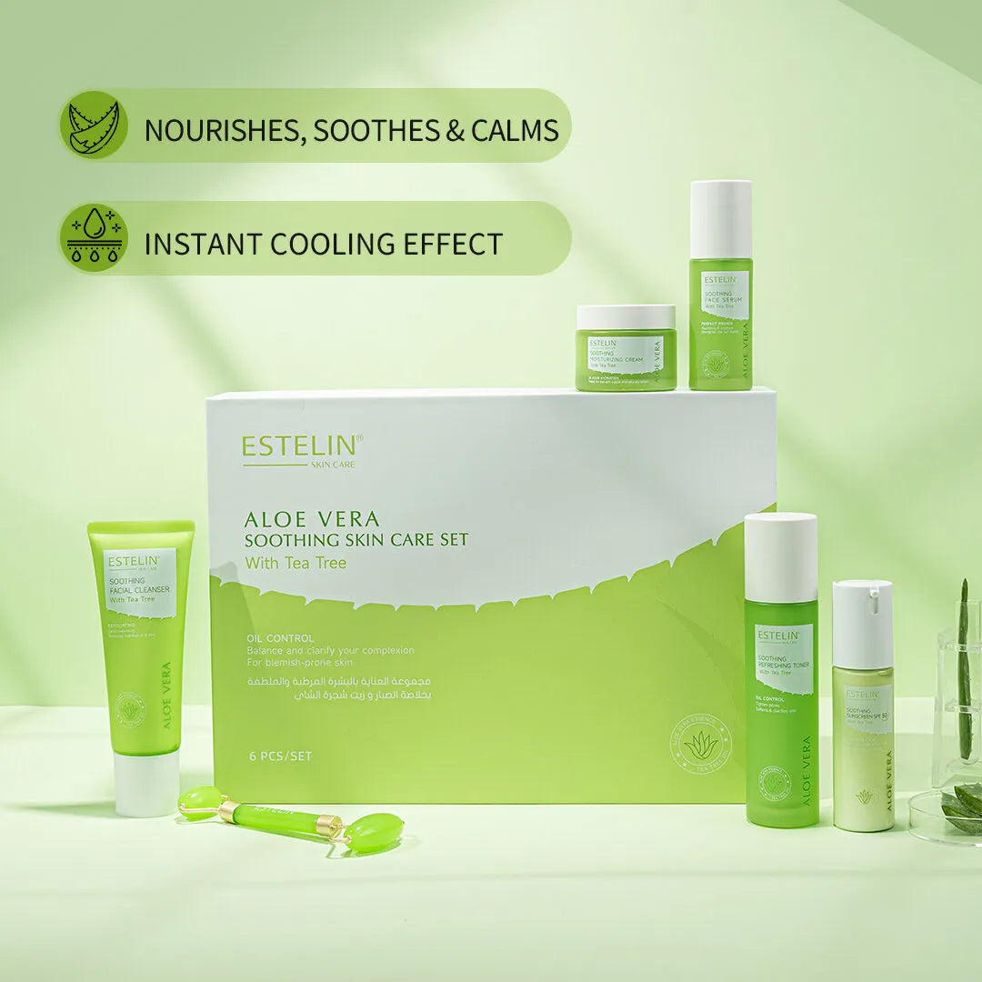 ESTELIN Aloe Vera Soothing Skin Care Set