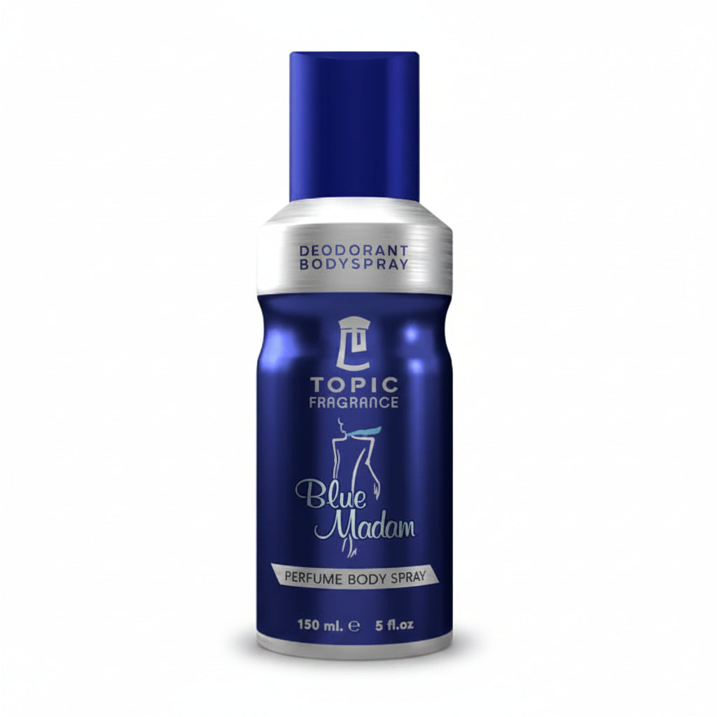 Topic Fragrance Blue Madam Perfumed Body Spray – 150ml
