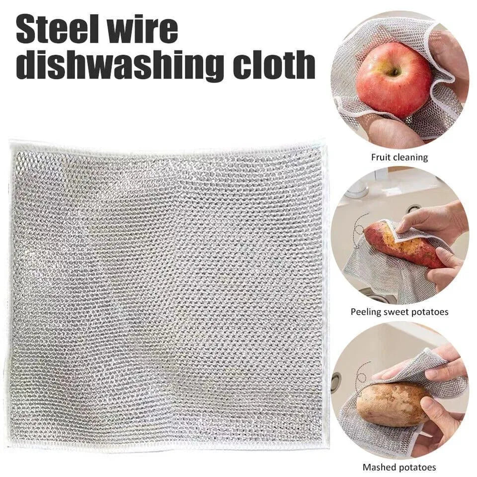 Stainless Steel Dishwashing Cloths