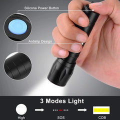 Konya KA511 Zoomable LED Torch Flashlight