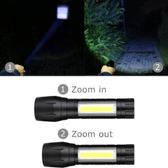 Konya KA511 Zoomable LED Torch Flashlight