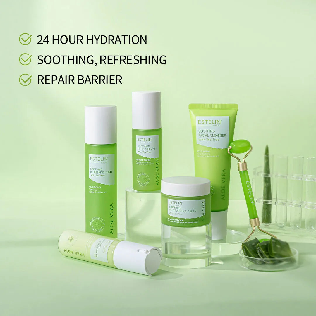 ESTELIN Aloe Vera Soothing Skin Care Set