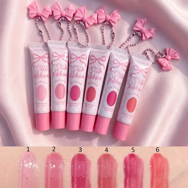Hudamoji Silk Ribbon Lip Gloss