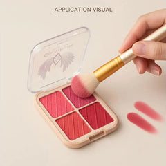 4 in 1 Compact Powder Blush Palette