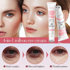 SADOER 4in1 Roll-on Moisturizing Eye Cream - 20gm