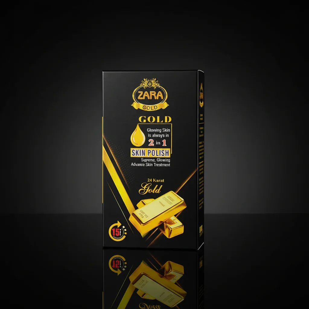Zara Gold 24 Karat Gold Skin Polish