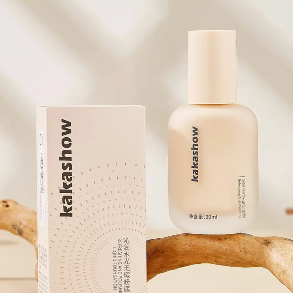 Kakashow Refreshing and Polishing Liquid Foundation-30ml