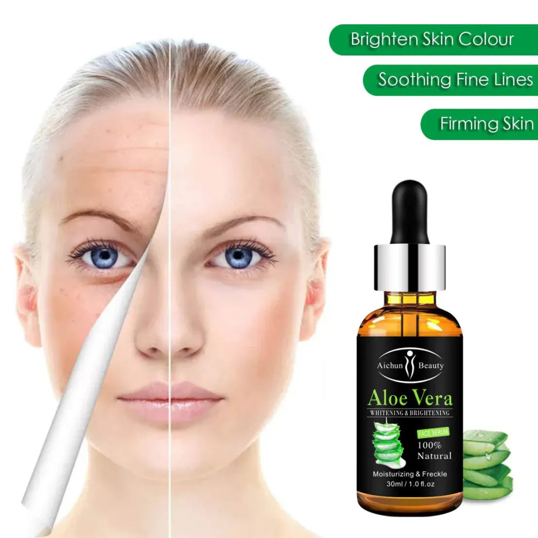 Aichun Beauty Aloe Vera Face Serum - 30ml