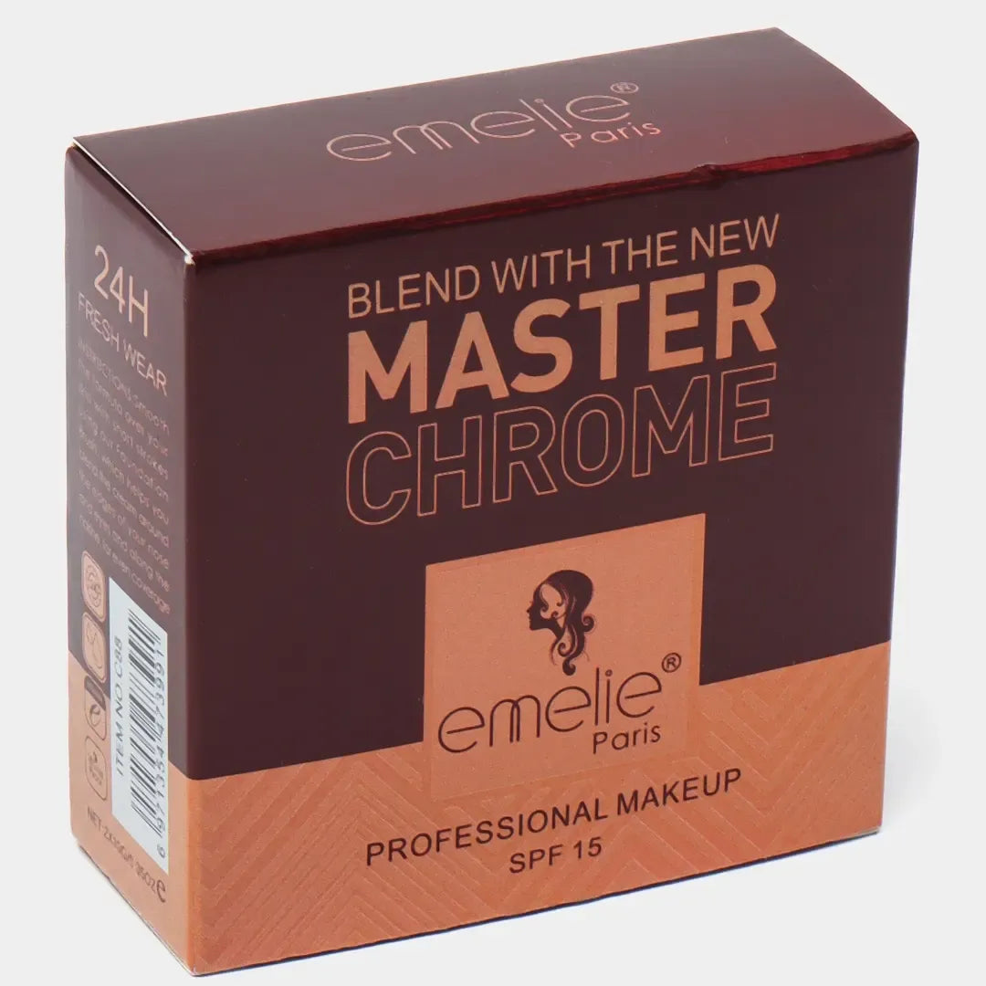Emelie Paris Master Chrome Compact Powder SPF 15