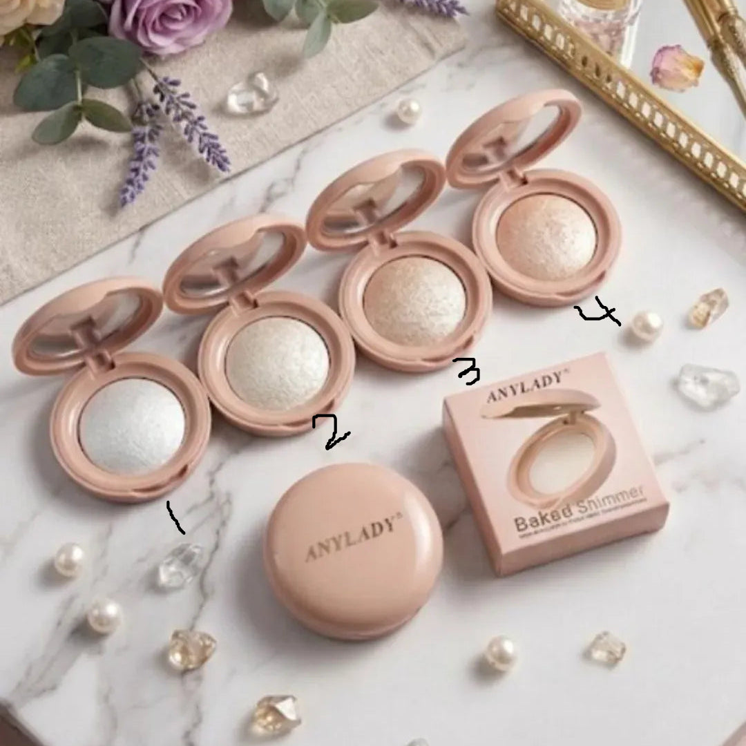 ANYLADY Soft-Focus Baked Highlighter Compact