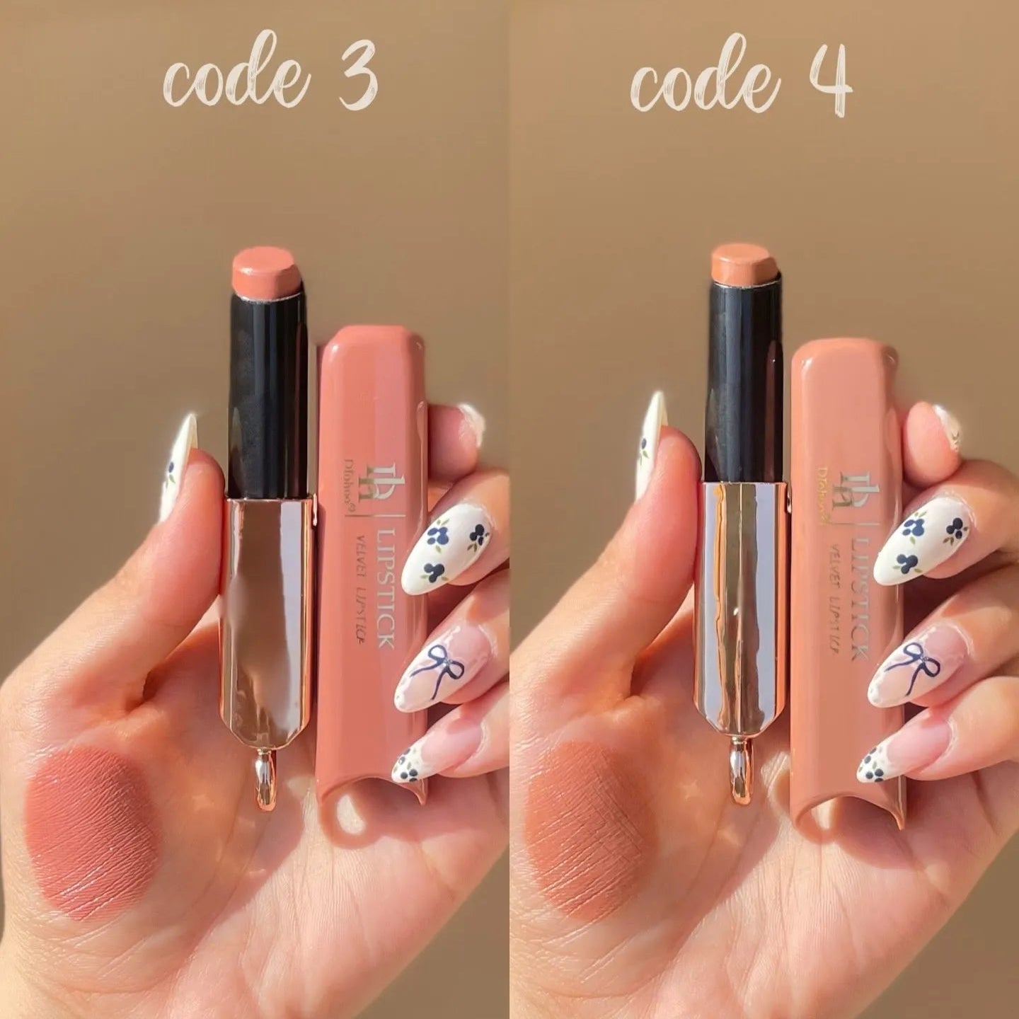 Dorhoo Velvet  Nude Shades Lipstick