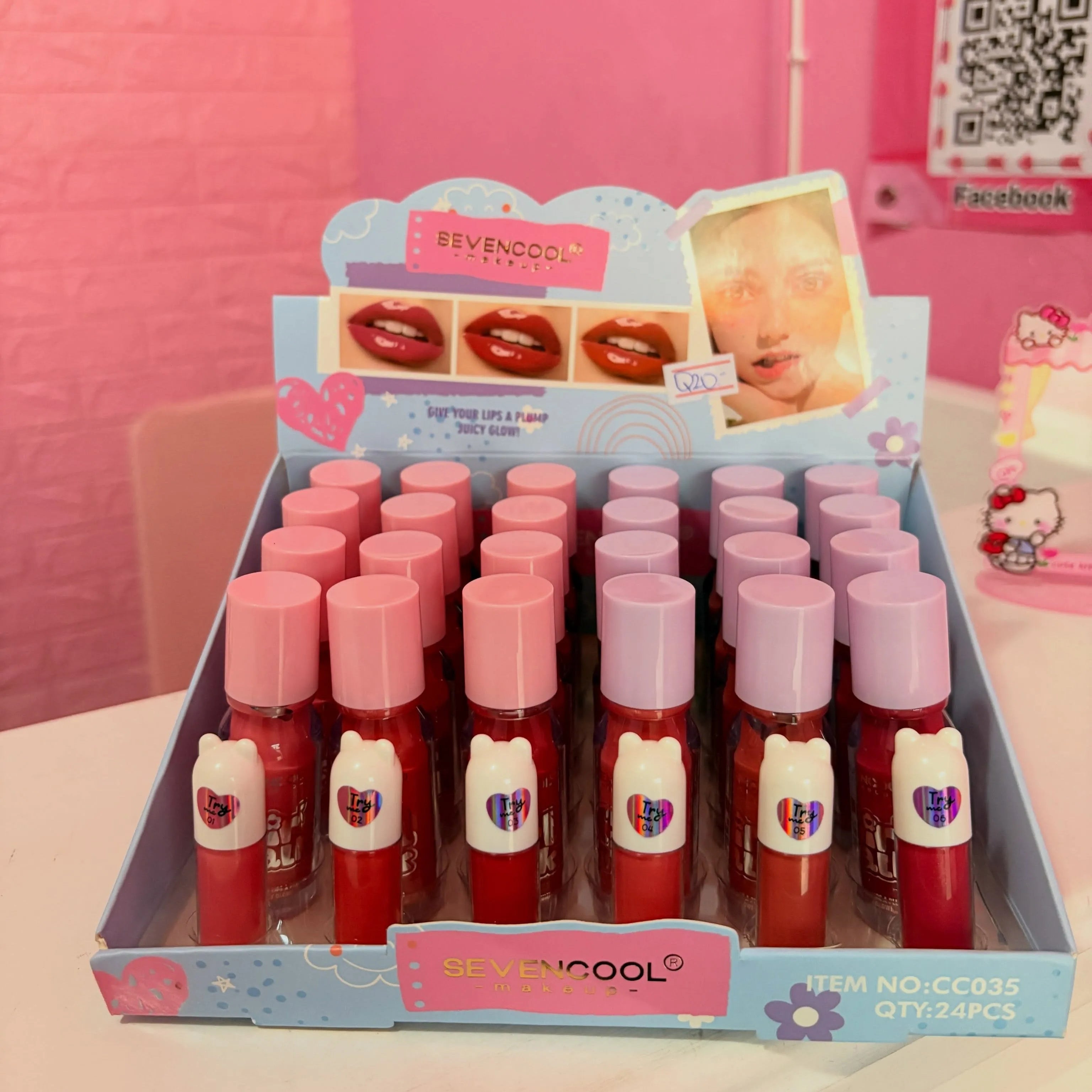 Seven Cool Girl Talk Plump Juicy Gloss