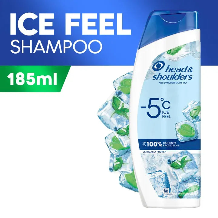 Head & Shoulders Base Ice Feel Shampoo - 185ml