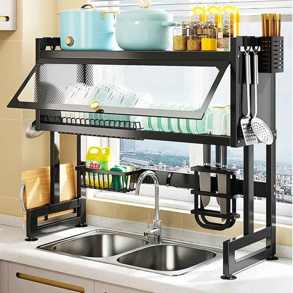 Multifunctional Over Sink Dish Organizer – Each