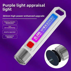 K-206 Portable-365nm UV Light Detection Flashlight