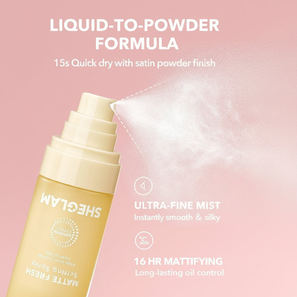Sheglam Matte Fresh Setting Spray - 55ml
