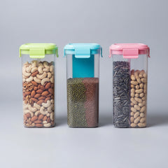 Marshal Premium Clear Plastic Storage Jar – 2200ml