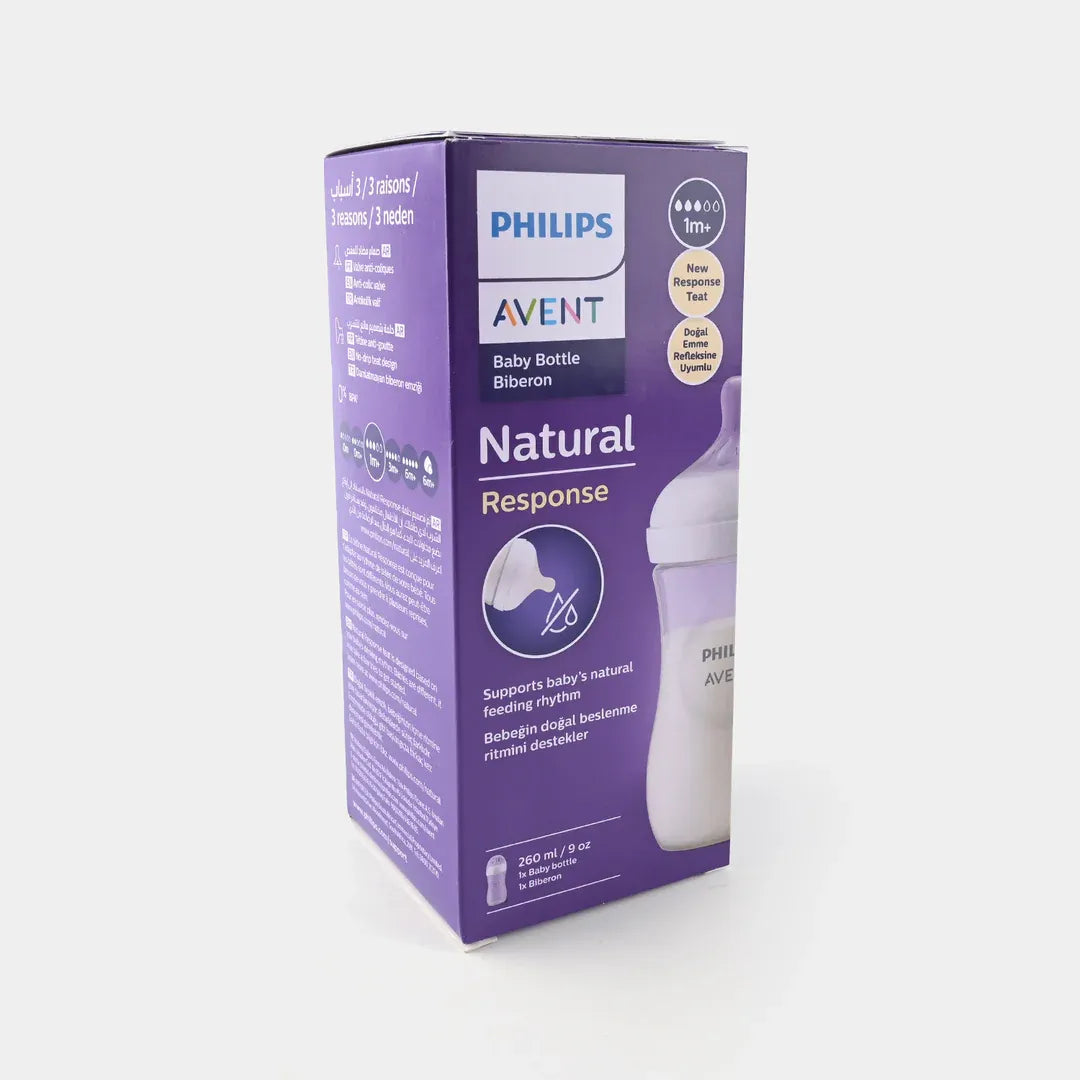 Philips Avent Natural Response Feeding Bottle - 260ml