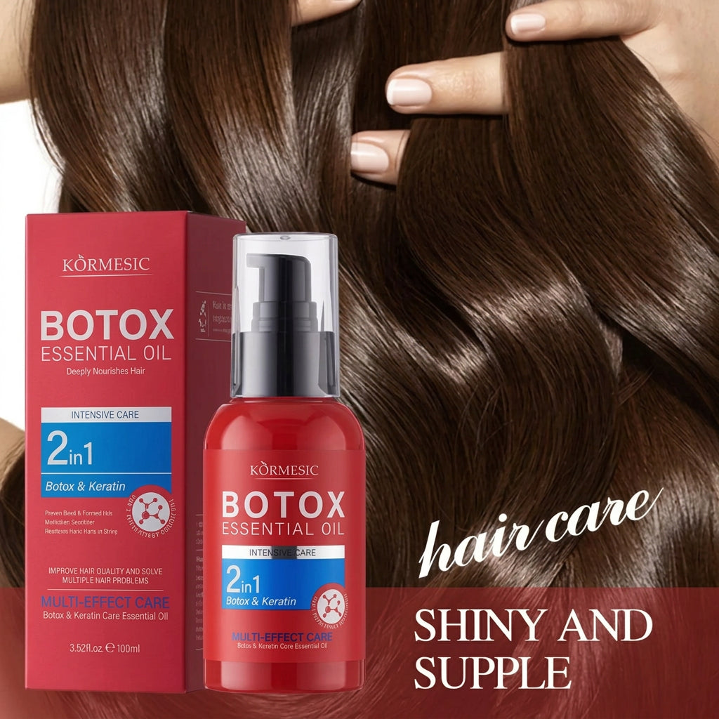 Kormesic 2-in-1 Botox & Keratin Hair Essential Oil - 100ml