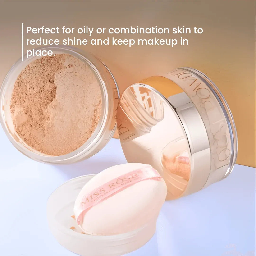 Miss Rose Silky and Soft Matte Loose Powder