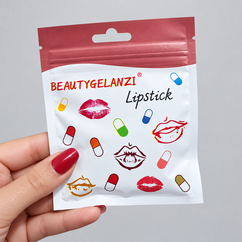 Beautygelanzi Mini Pill Lipstick Pouch Pack - Each