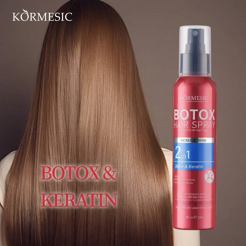 Kormesic Botox & Keratin 2-in-1 Leave-In Hair Spray - 150ml