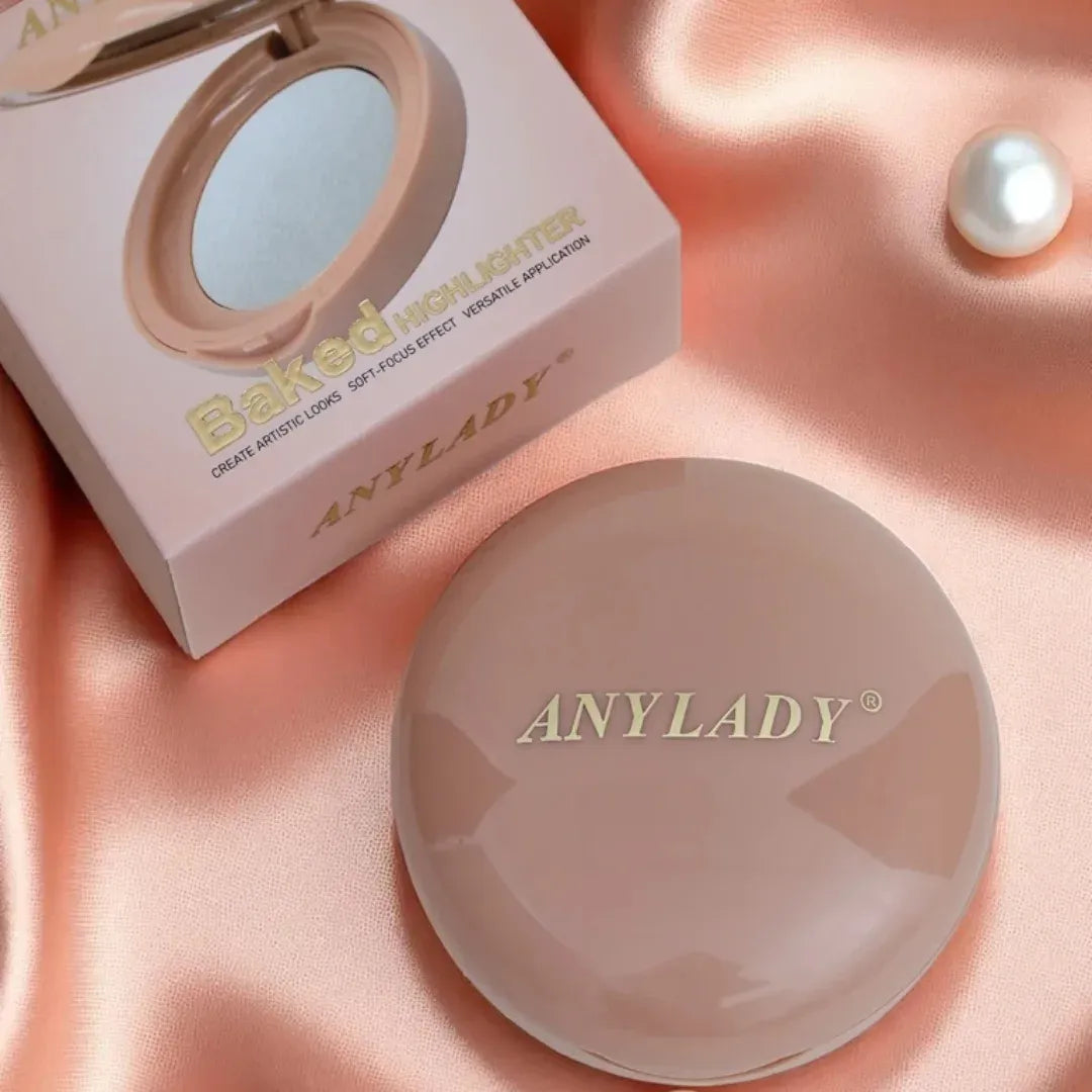 ANYLADY Soft-Focus Baked Highlighter Compact