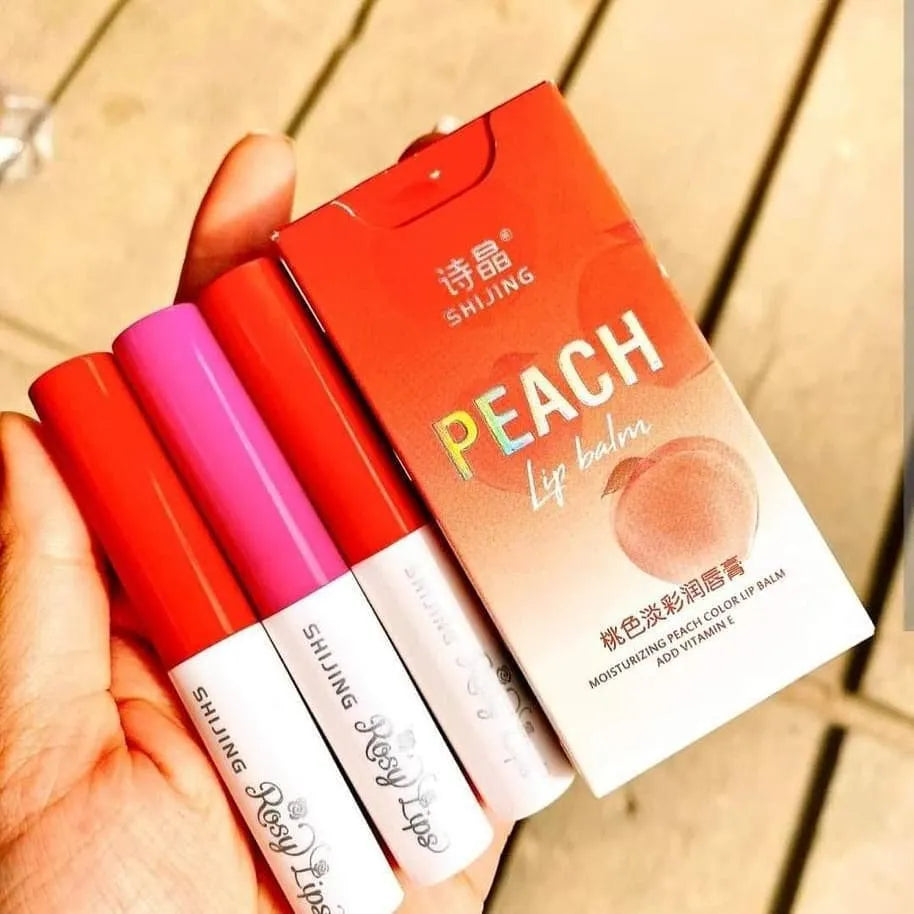 SHIJING Peach & Rosy Lips Set - Each