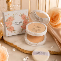LAKIVIE ABSOLUTE Fog Matte 2 In 1 Compact Powder