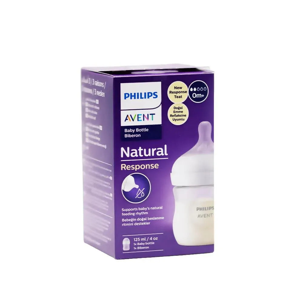 Philips Avent Natural Response Baby Bottle +0 month - 125 ml