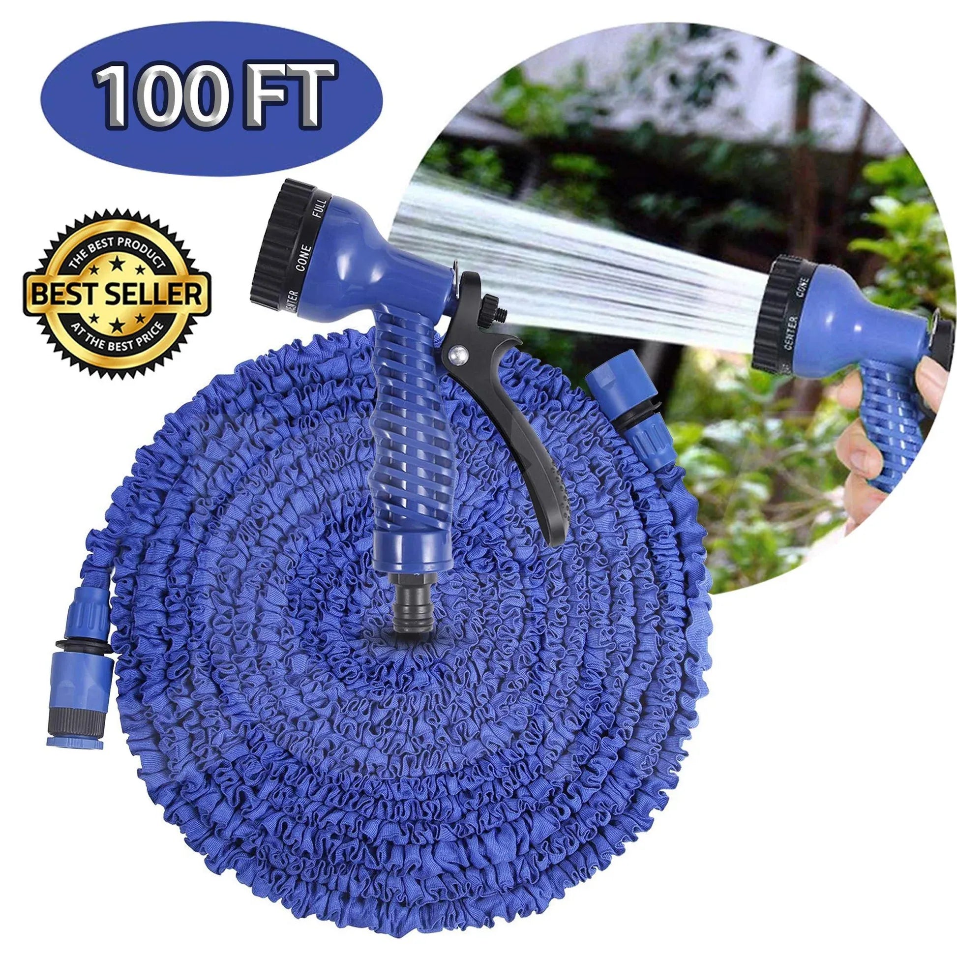 Magic Hose 3X Expandable Garden Hose Set