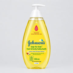 Johnson's Top To Toe Baby Hair & Body Bath - 500 mL