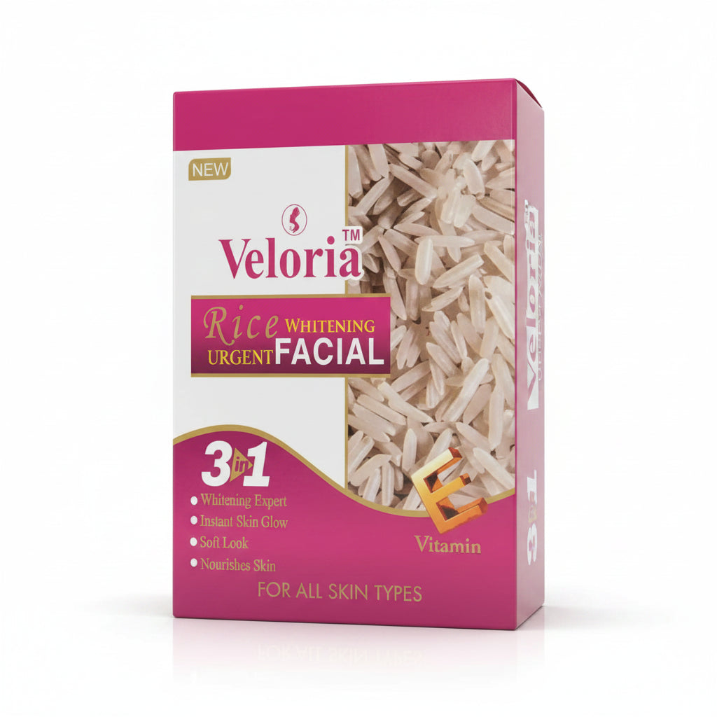 Veloria Rice Whitening Urgent Facial