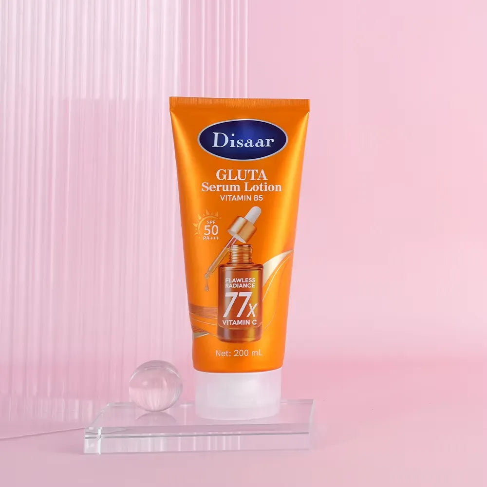 Disaar Gluta Serum Lotion SPF 50 Flawless Radiance Body Lotion – 200ml