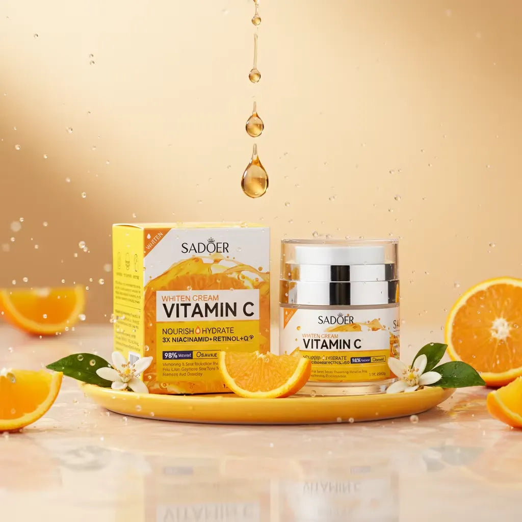 Sadoer Vitamin C Whiten Cream - 50g